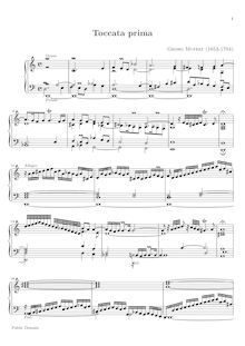 Partition complète, Apparatus  Musico-Organisticus, Muffat, Georg