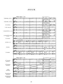 Partition complète, Debussy, Claude