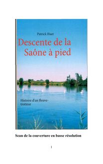 Descente de la Saône à pied, les 50 premières pages gratuites