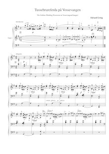 Partition complète, norvégien Peasant Dances Op.72, Grieg, Edvard