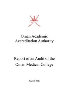 OMC Quality Audit Report FINAL