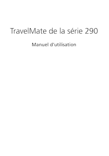 Notice Ordinateur portable Acer  TravelMate 290