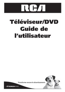 Notice Télévision RCA  9V401TD