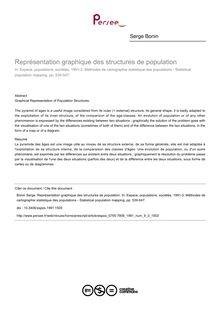 Représentation graphique des structures de population - article ; n°3 ; vol.9, pg 539-547