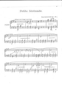 Partition complète, 5 Klavierstücke, Op.1, Gabrilowitsch, Ossip