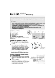 Notice Système Audio et vidéo Philips  MC-I200/37