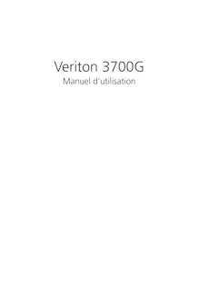 Notice Ordinateur de bureau Acer  Veriton 3700G