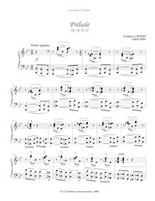 Partition No., Prelude en G minor, préludes, Chopin, Frédéric