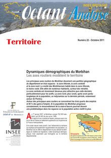 Dynamiques démographiques du Morbihan  Les axes routiers modèlent le territoire (Octant Analyse n° 22)