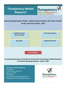 Subsea Boosting Systems Market - Global Industry Analysis, Size, Share, Growth Trends, and Forecast : 2023