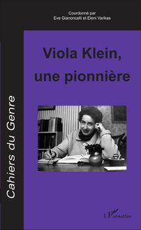 Viola Klein, une pionnière