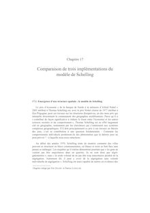 Comparaison de trois implémentations du modèle de Schelling