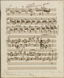 Partition Cadenza, clavecin Concerto No.1, D minor, Bach, Johann Sebastian