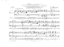 Partition No.9:  Overture, en E minor (Offertorio), orgue Compositions