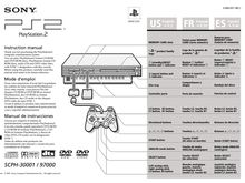 Notice PlayStation Sony  SCPH-30001