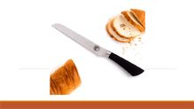 Serrated Bread Knife - Cake Knife - Ultimate Kitchen Tool for All Types of Bread, Birthday and Wedding Cakes - Premium 8” Stainless Steel Blade Knives with Comfortable Ergonomic Rubber Handle