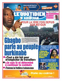 Le Quotidien d’Abidjan n°4050 - du mercredi 03 novembre 2021