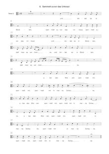 Partition ténor 2 , partie [C3 clef], Geistliche Chor-Music, Op.11 par Heinrich Schütz