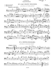 Partition de violoncelle, Mélodies Choisies, Mélodies Choisies transcrites pour Piano et Violoncelle