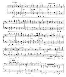 Partition complète (S.181), Sarabande und Chaconne aus dem Singspiel Almiravon Händel