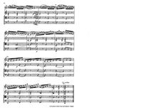 Partition complète, 6 Trios pour 2 violons et viole de gambe, Op.36 par Antonio Bartolomeo Bruni