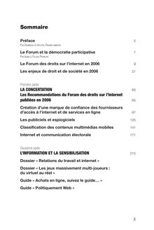 Forum des droits sur l internet : rapport d activité - année 2006