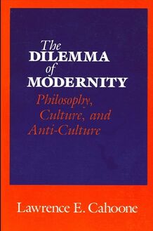 The Dilemma of Modernity
