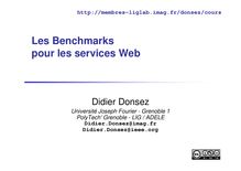 Les Benchmarks pour les services Web