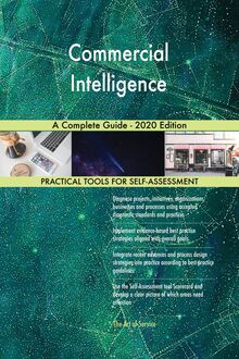 Commercial Intelligence A Complete Guide - 2020 Edition