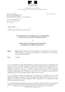 Chiens dangereux - Association des maires et adjoints de l'Isère