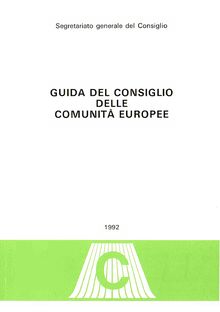 Guida del Consiglio delle Comunità Europee
