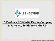 L2 Design – A Website Design Company at Barnsley, South Yorkshire UK