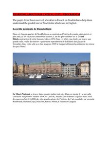 Découverte de Stockholm : visite de la ville et compte-rendu