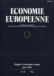 Rapport économique annuel pour 1994