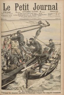 LE PETIT JOURNAL SUPPLEMENT ILLUSTRE  N° 751 du 09 avril 1905