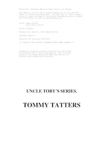 Tommy Tatters - Uncle Toby s Series