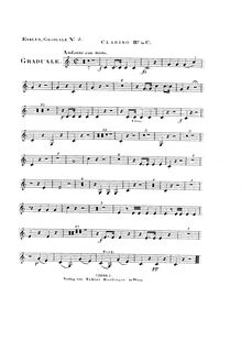 Partition trompette (Clarino) 2, Graduale en Epiphania Domini, Eybler, Joseph