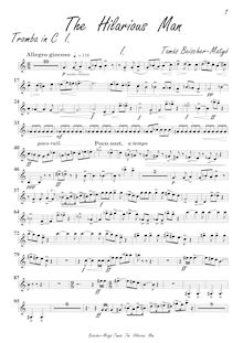 Partition trompette 1 en C, pour Hilarious Man, Beischer-Matyó, Tamás