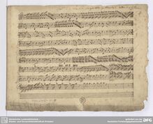 Partition complète, Sinfonia en B-flat major, B♭ major, Handel, George Frideric