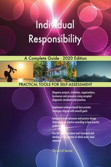 Individual Responsibility A Complete Guide - 2020 Edition