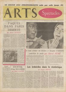 ARTS N° 511 du 13 avril 1955