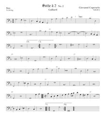 Partition viole de basse,  pour 2 violes de gambe et orgue, Coperario, John par John Coperario