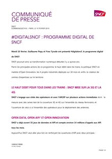 SNCF - Du haut débit pour tous dans les trains