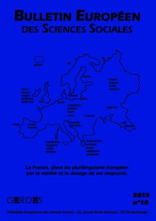Bulletin européen des sciences sociales