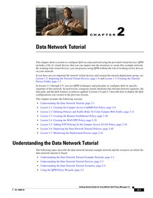 Data Network Tutorial