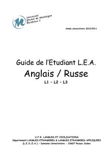 Guide LEA Anglais-Russe 2010 2011 v.2