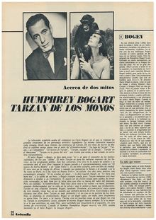 Humphrey Bogart / Tarzán de los monos