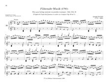 Partition No.30 en G major(after pour Finale of corde quatuor en D major, Op.64 No.5), pièces pour mécanique orgue