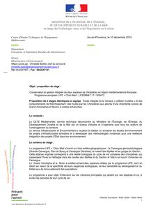 StagesA6-CETE-GCP2011-EC - MINISTÈRE DE L ÉCOLOGIE, DE L ÉNERGIE ...