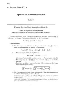 BPT 2002 concours Maths 2 B